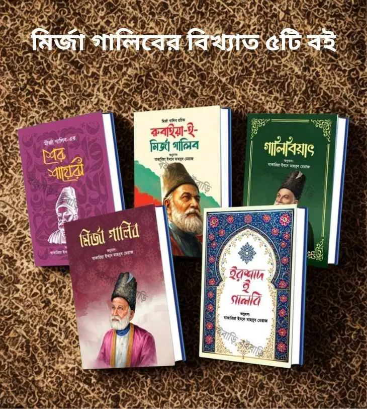 মির্জা গালিবের বিখ্যাত ৫টি বই.webp