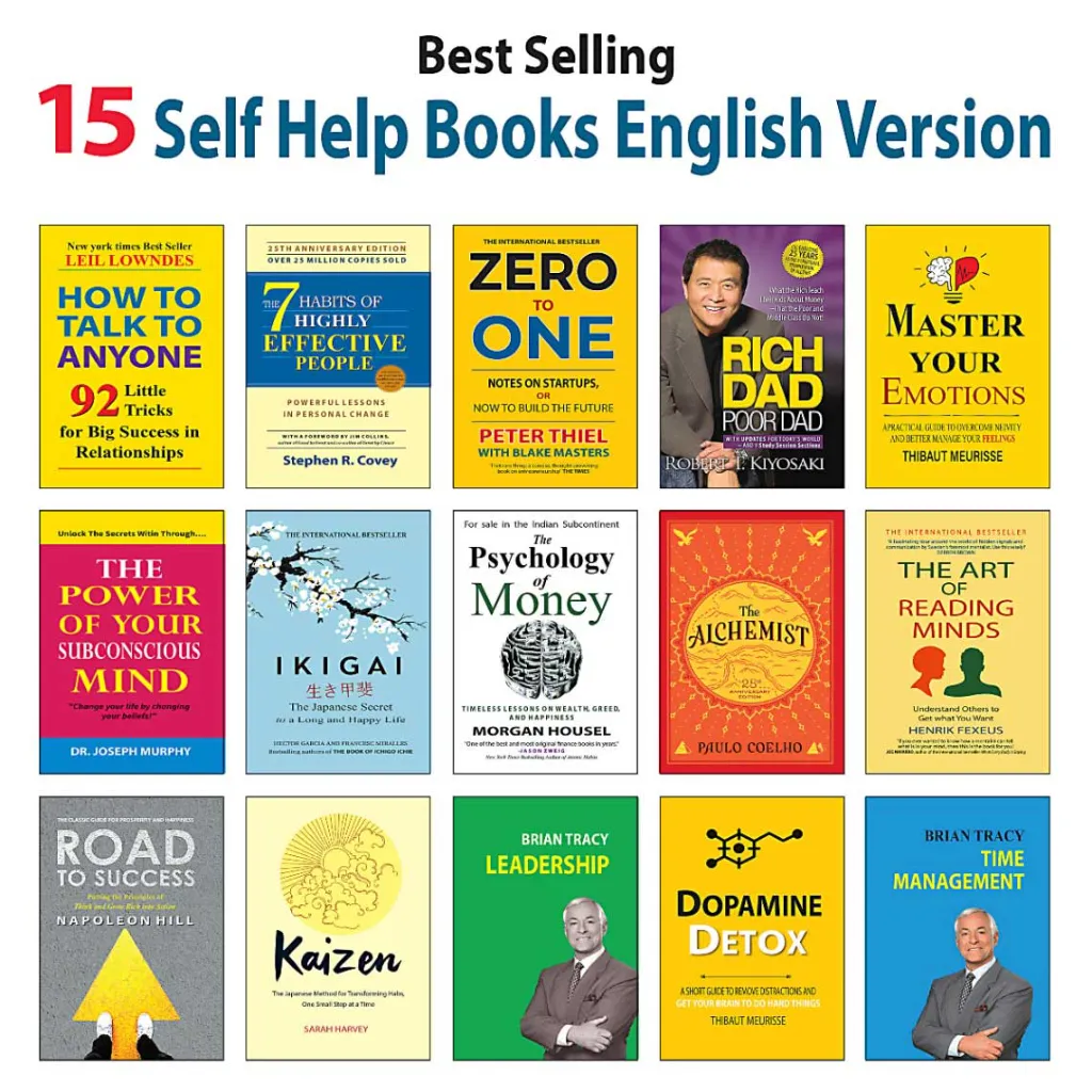 Best Selling -15 Self Help Books.webp