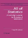 All of Statistics by Larry Wasserman.webp
