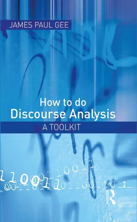How to do Discourse Analysis by James Paul Gee.webp