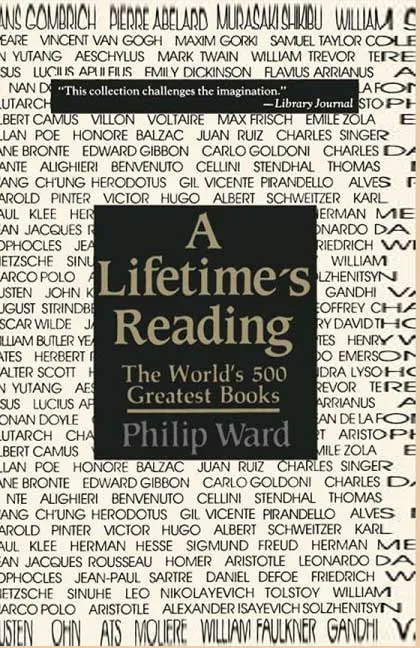 A Lifetime's Reading by Philip Ward