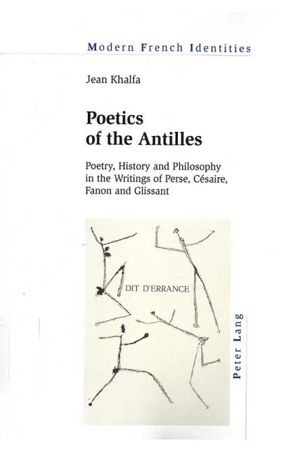 Poetics of the Antilles by Jean Khalfa