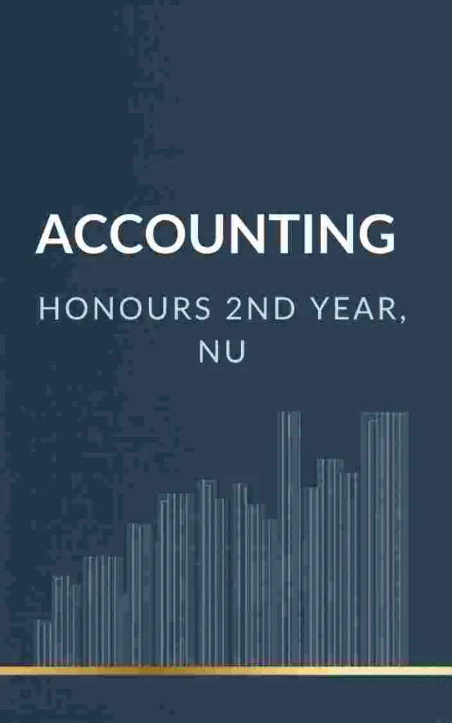 Accounting - Honours 2nd Year, NU