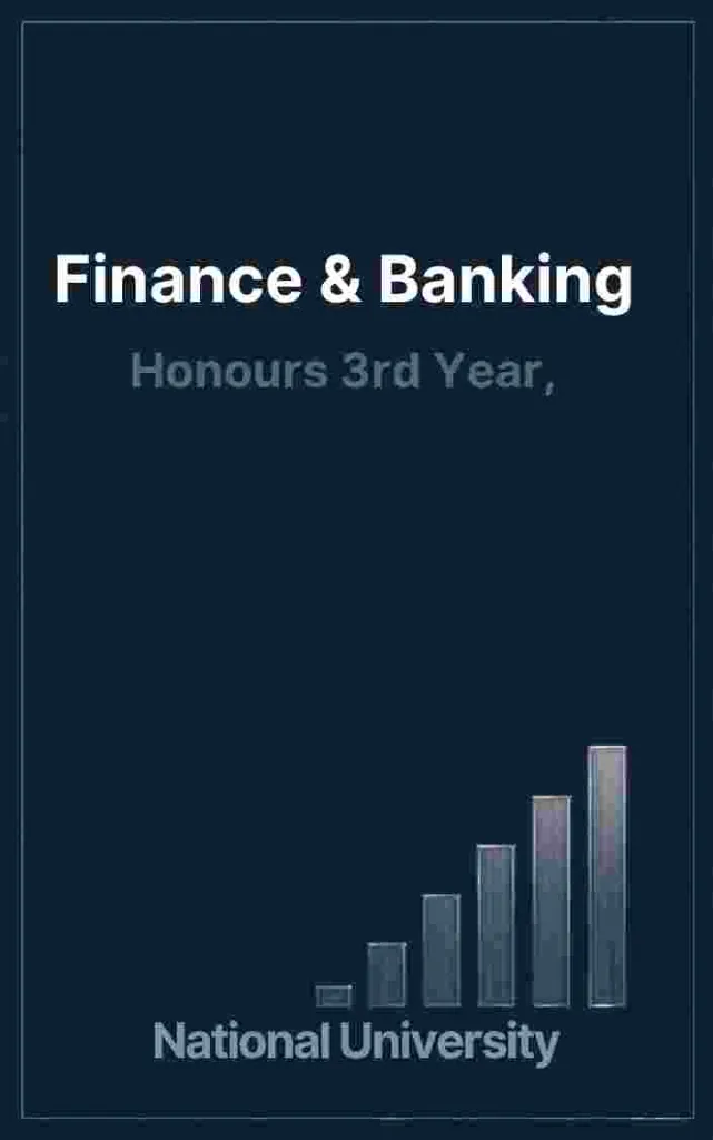 Finance & Banking - Honours 3rd Year, NU