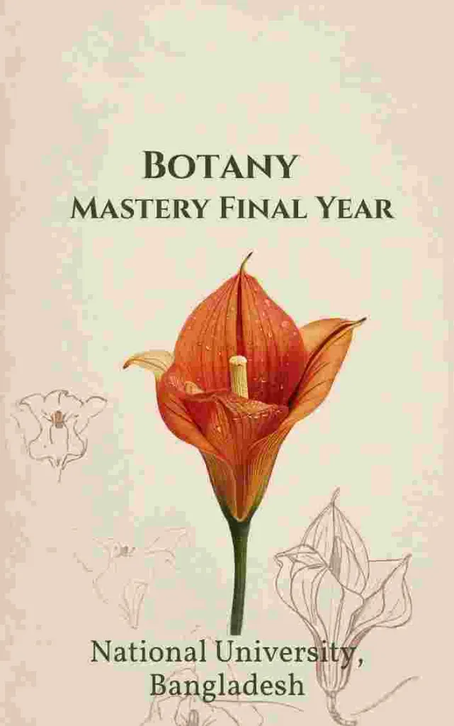 Botany - Master's Final Year, NU