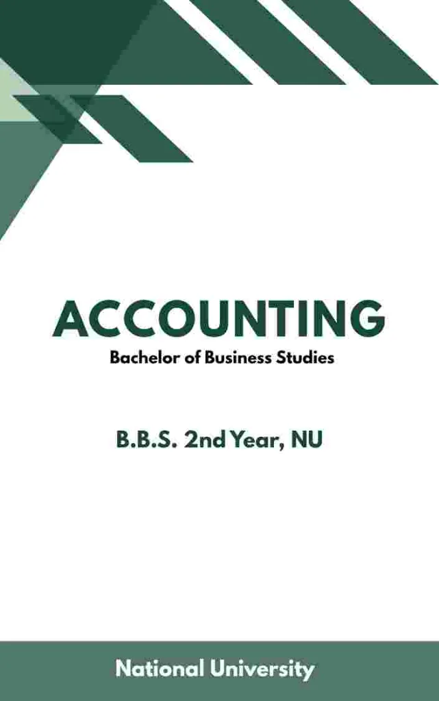 Accounting - B.B.S. 2nd Year, NU